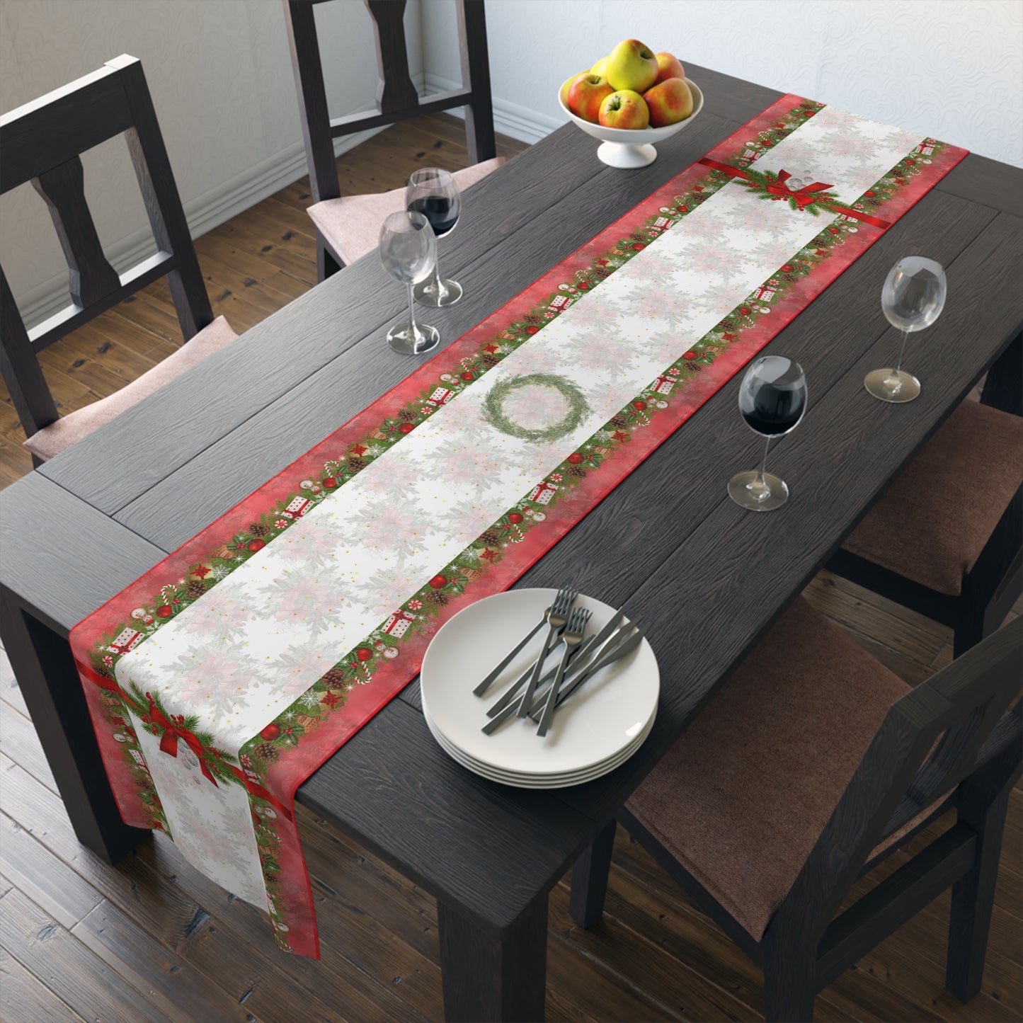 Christmas Feast | Table Runner (Poly)