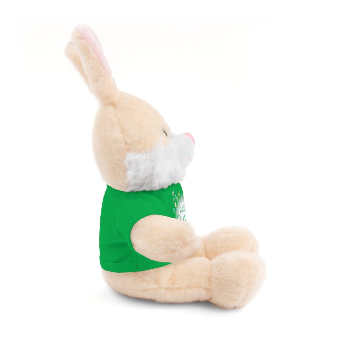 New Baby | Plush Toy with T-Shirt (10 Colors, 6 Animals)