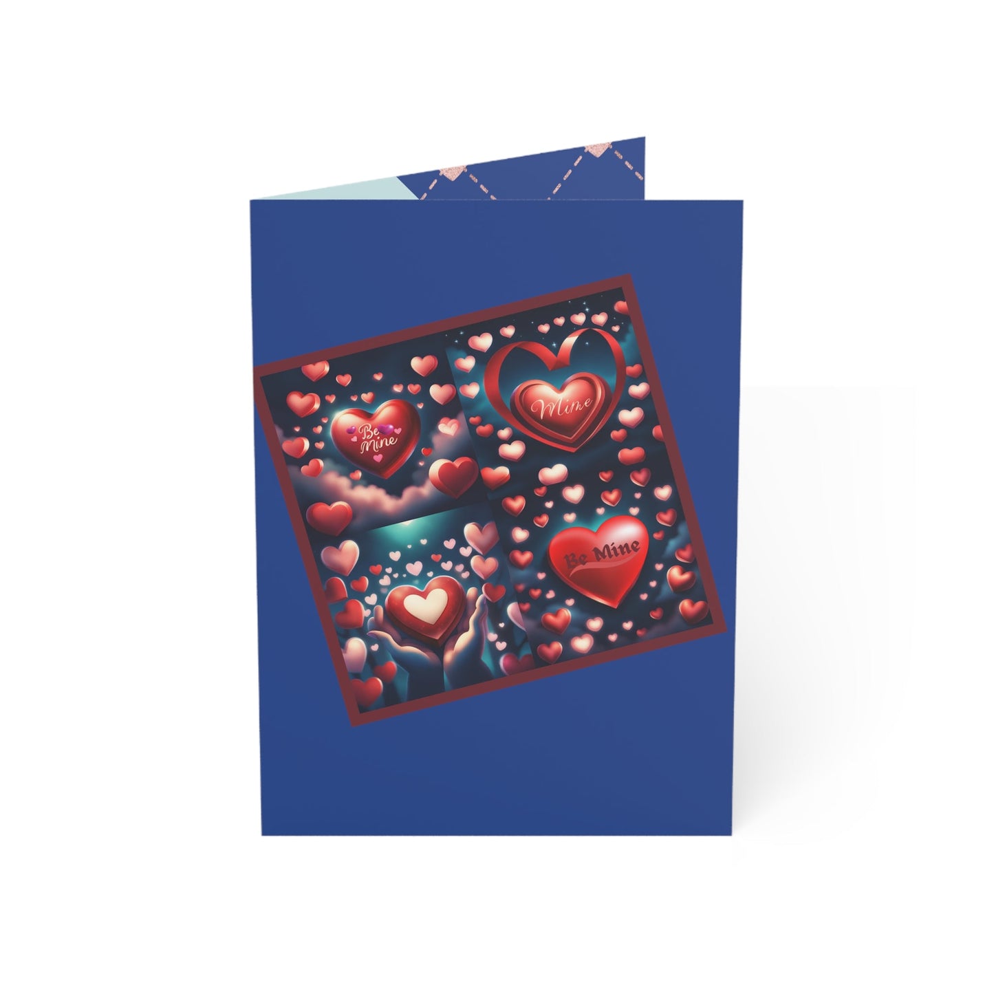 Sweethearts (Blue) Greeting Cards (50pcs)