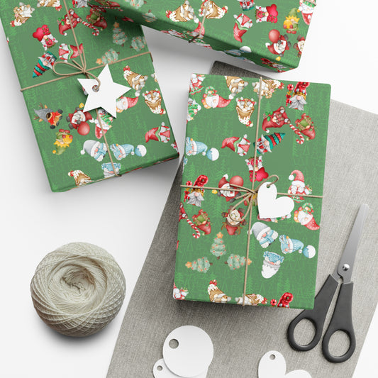 Gnome - mas Eve Wrapping Paper