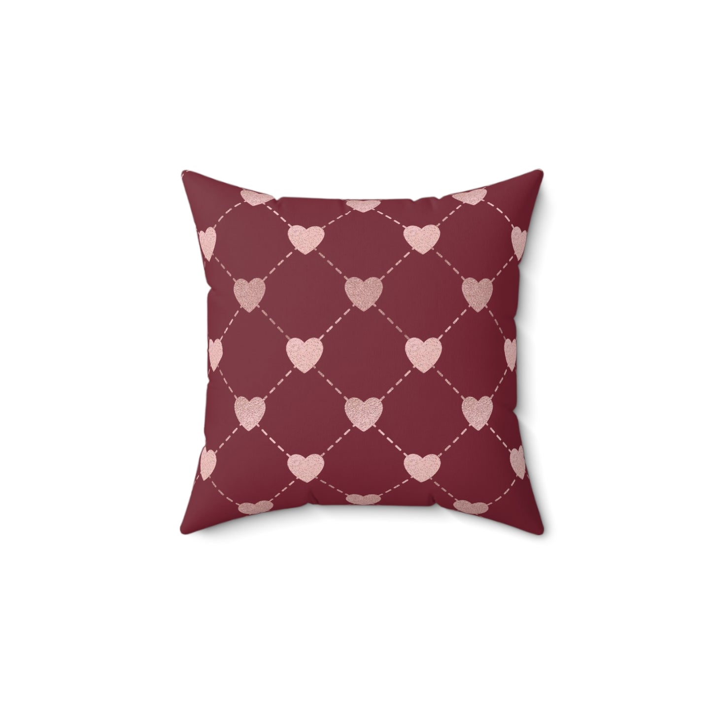 Love Is Sweet Throw Pillow | Sweet Candied From the Heart | Sweet Romance Decor