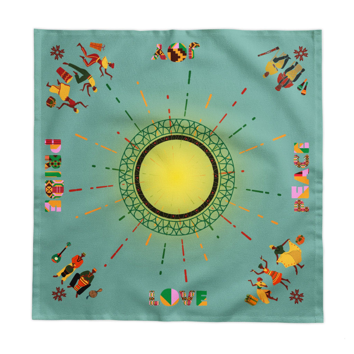 Kwanzaa Feast Tablecloth | Invited to the Cookout | Celebration Table Decor
