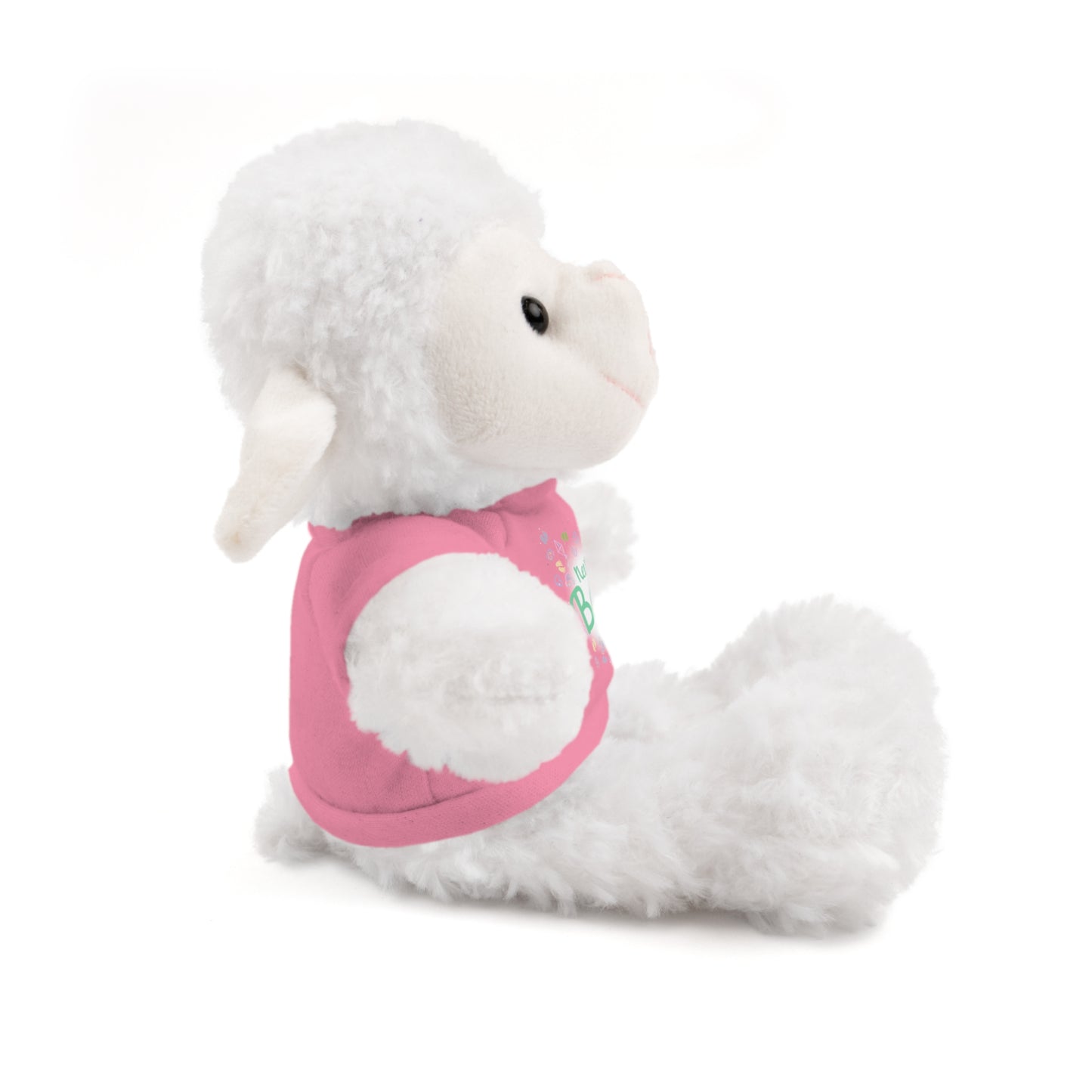 New Baby | Plush Toy with T-Shirt (10 Colors, 6 Animals)