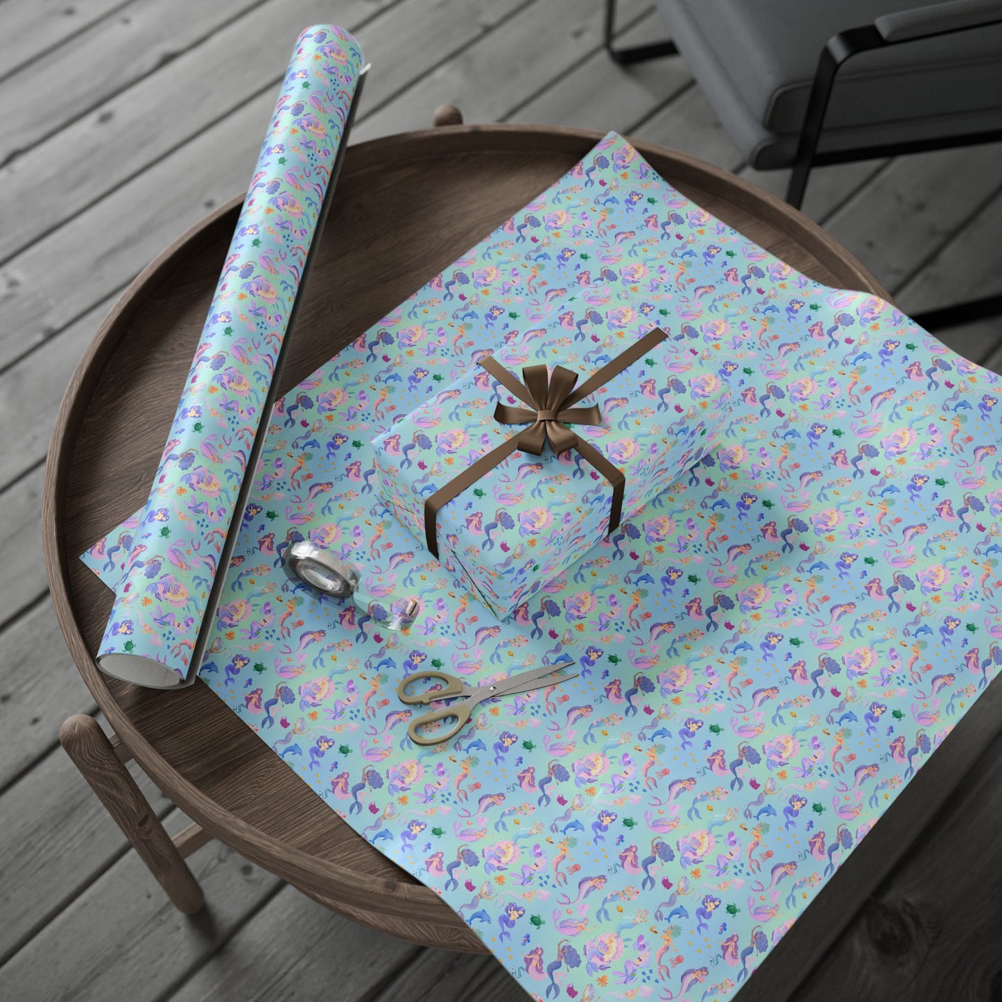 Mermaid Gift Party Wrapping Paper — Gift Wrap