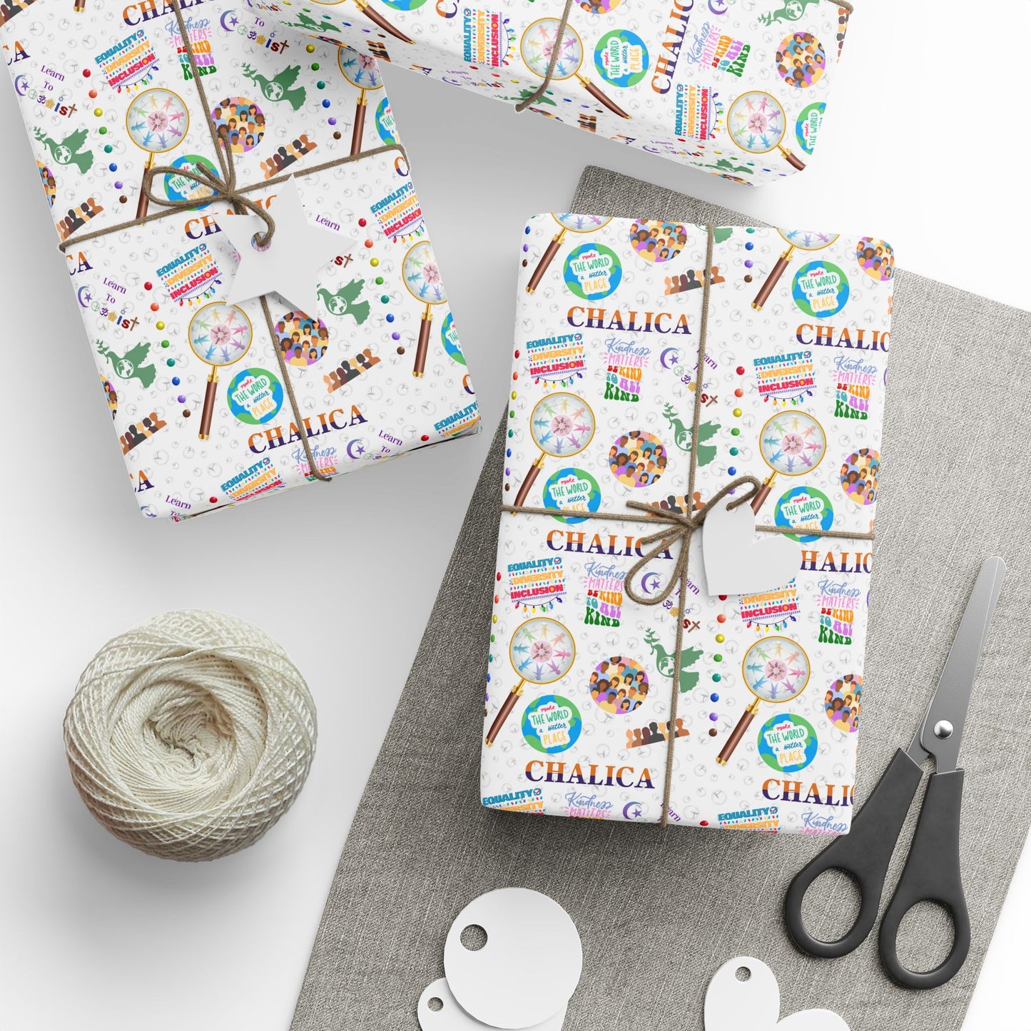 Chalica | 8 Ways to Celebrating Life | Wrapping Paper