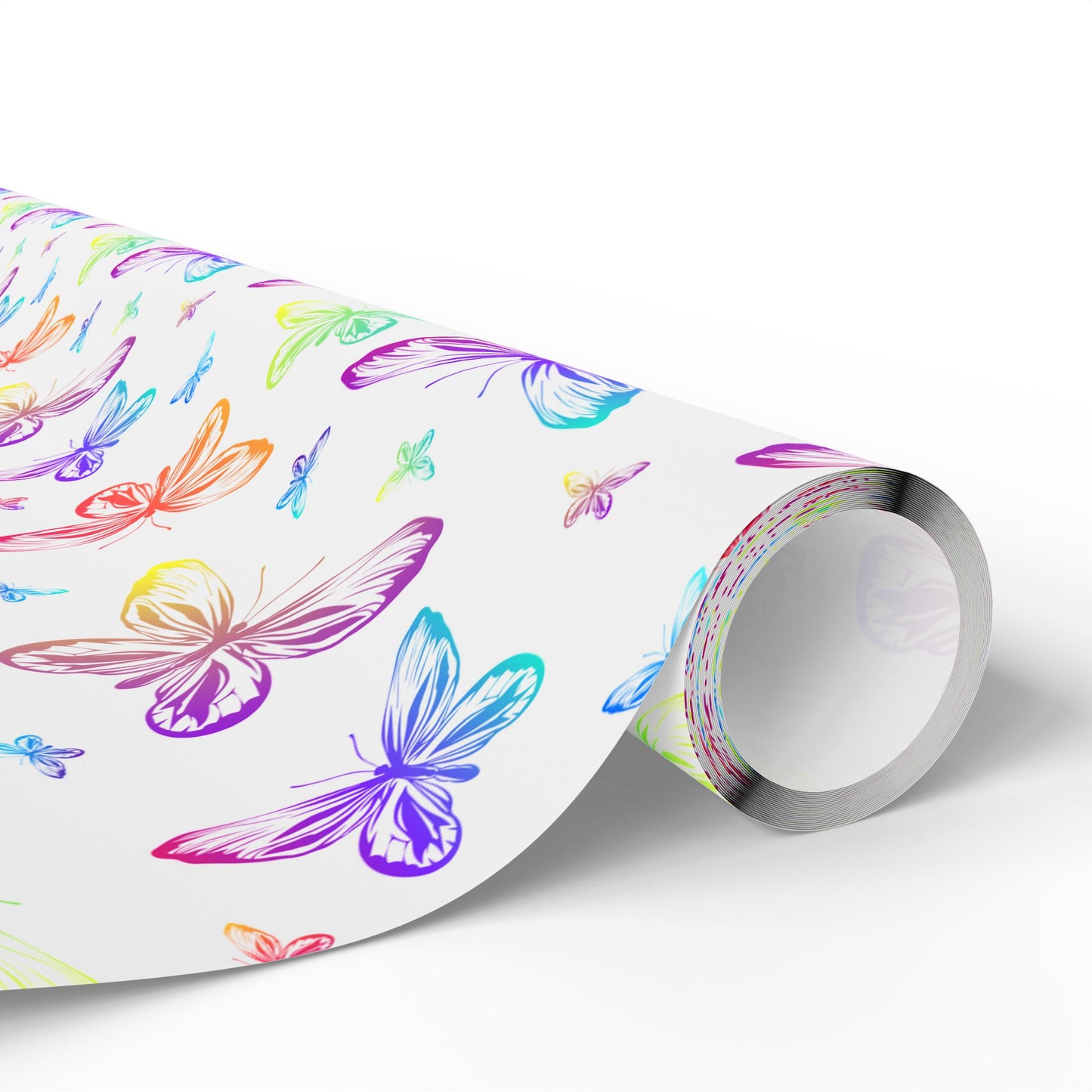 Butterfly Wrapping Paper — Baby Shower & Toddler Gift Wrap