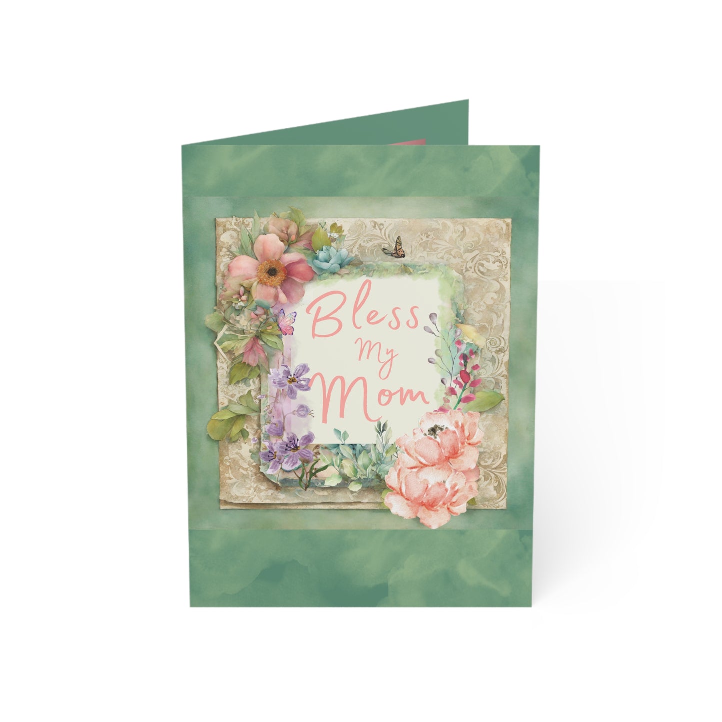 Bless My Mom Greeting Cards (1 pcs)