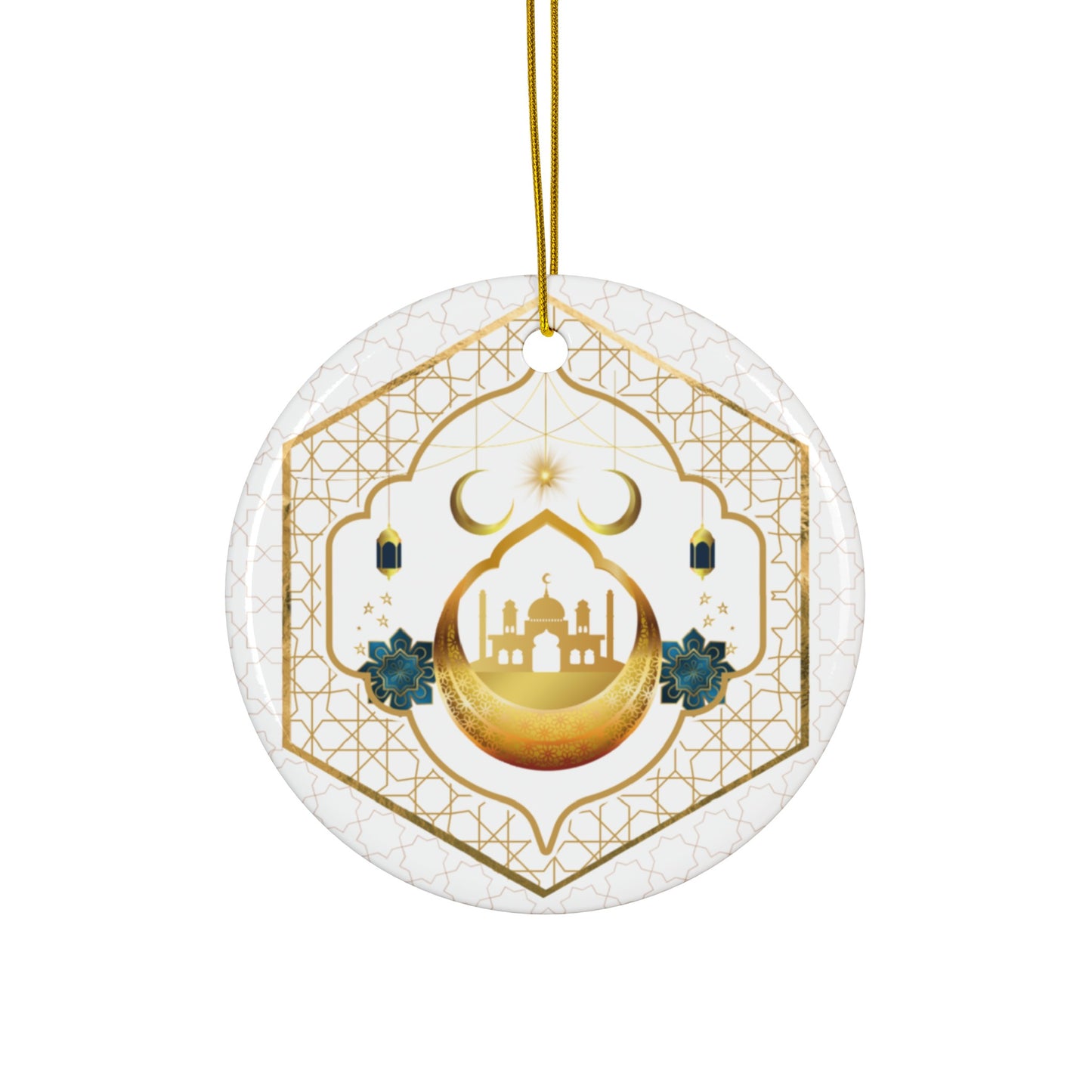 Treasure Lace | Muslim Inspired | Heirloom Ceramic Ornaments (1pc, 3pcs, 5pcs, 10pcs)