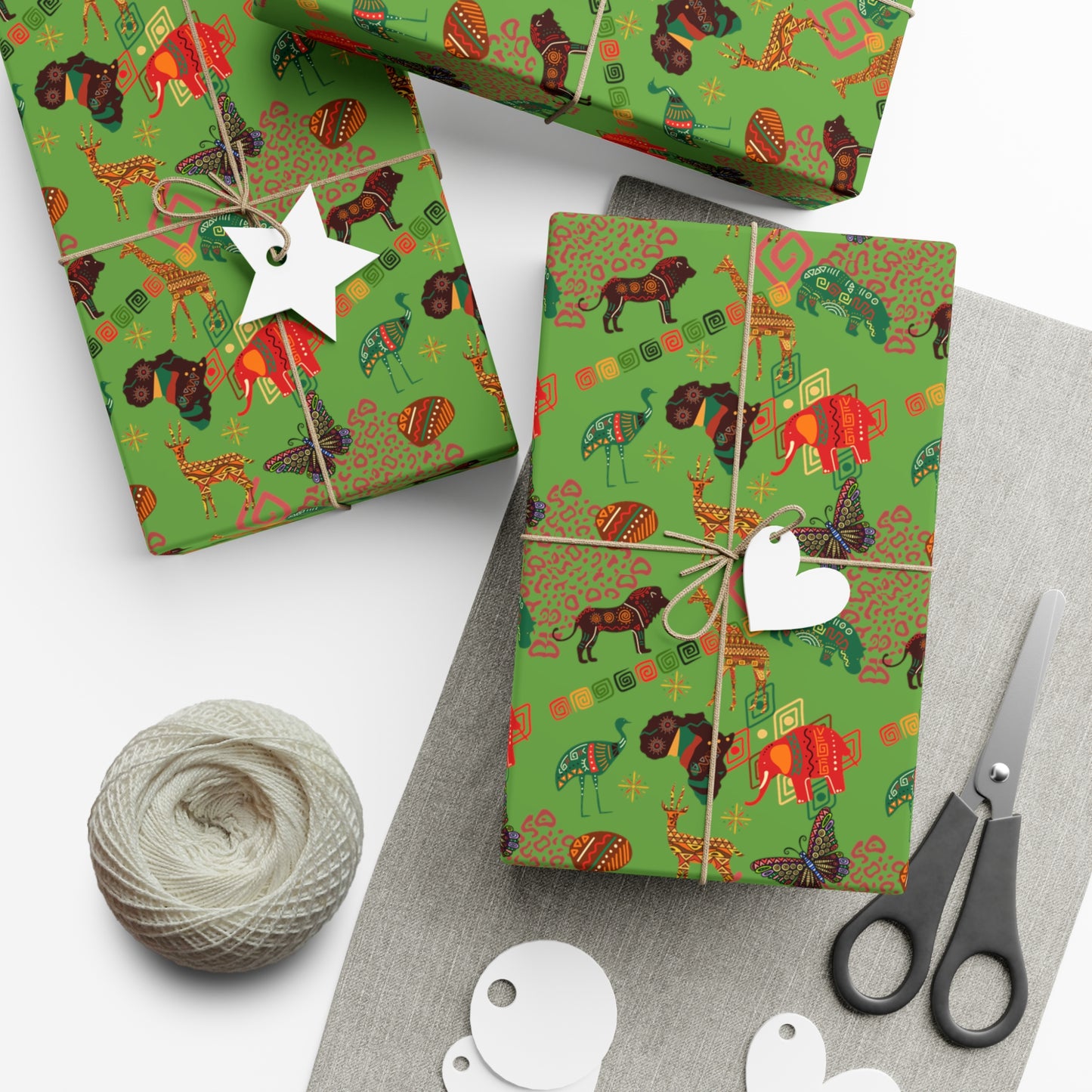 Savannah Safari (Grassland) Gift Wrap Papers