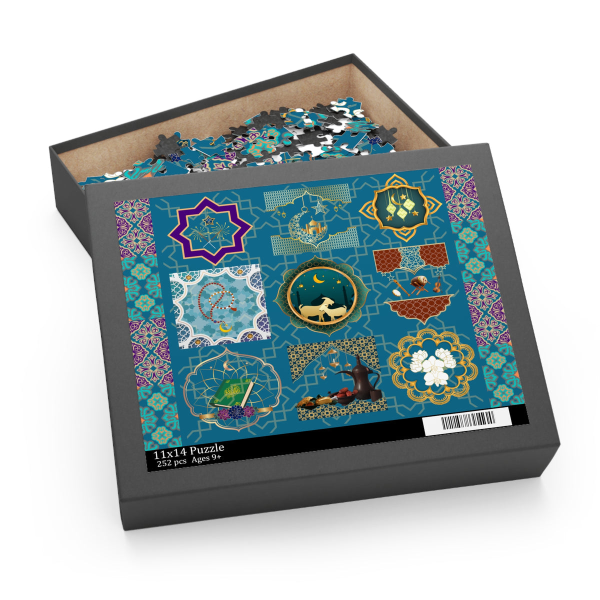 Mosaic Beauty Puzzle (120, 252, 500-Piece)