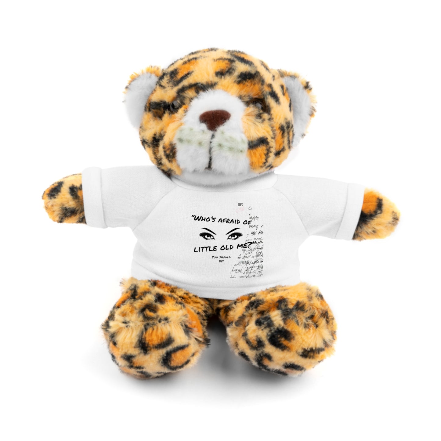 TTPD Inspired | Who’s Afraid / Little Old Me? | Plush Toy with T-Shirt (5 Colors, 6 Animals)