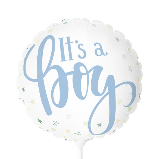 It’s a Boy | New Arrival Balloon (Round and Heart-shaped), Air Only 11"