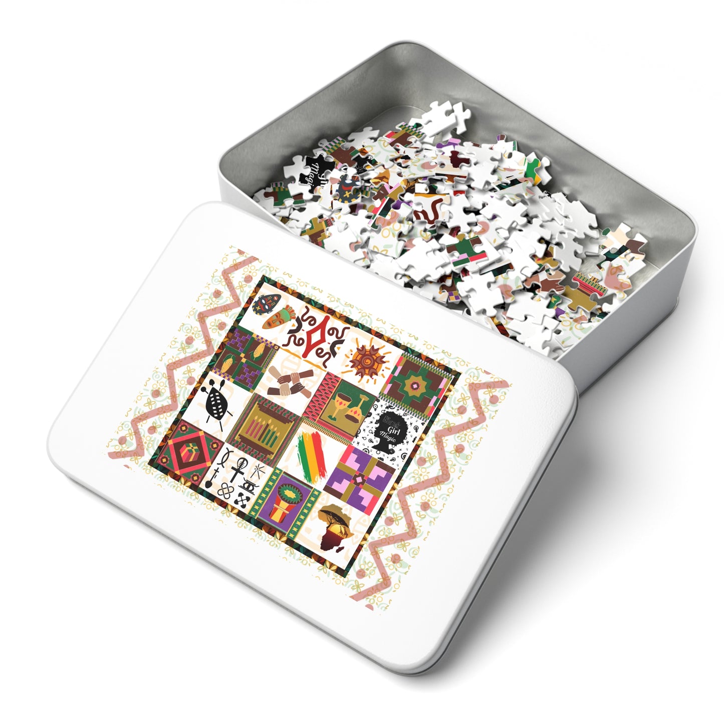 Community Fun | Kwanzaa Jigsaw Puzzle (110 or 252, 500,1000-Piece)