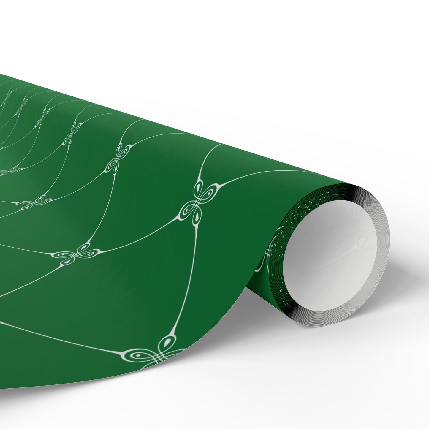 Lattice Green Wrapping Paper |  Simply Elegance Gift Wrap