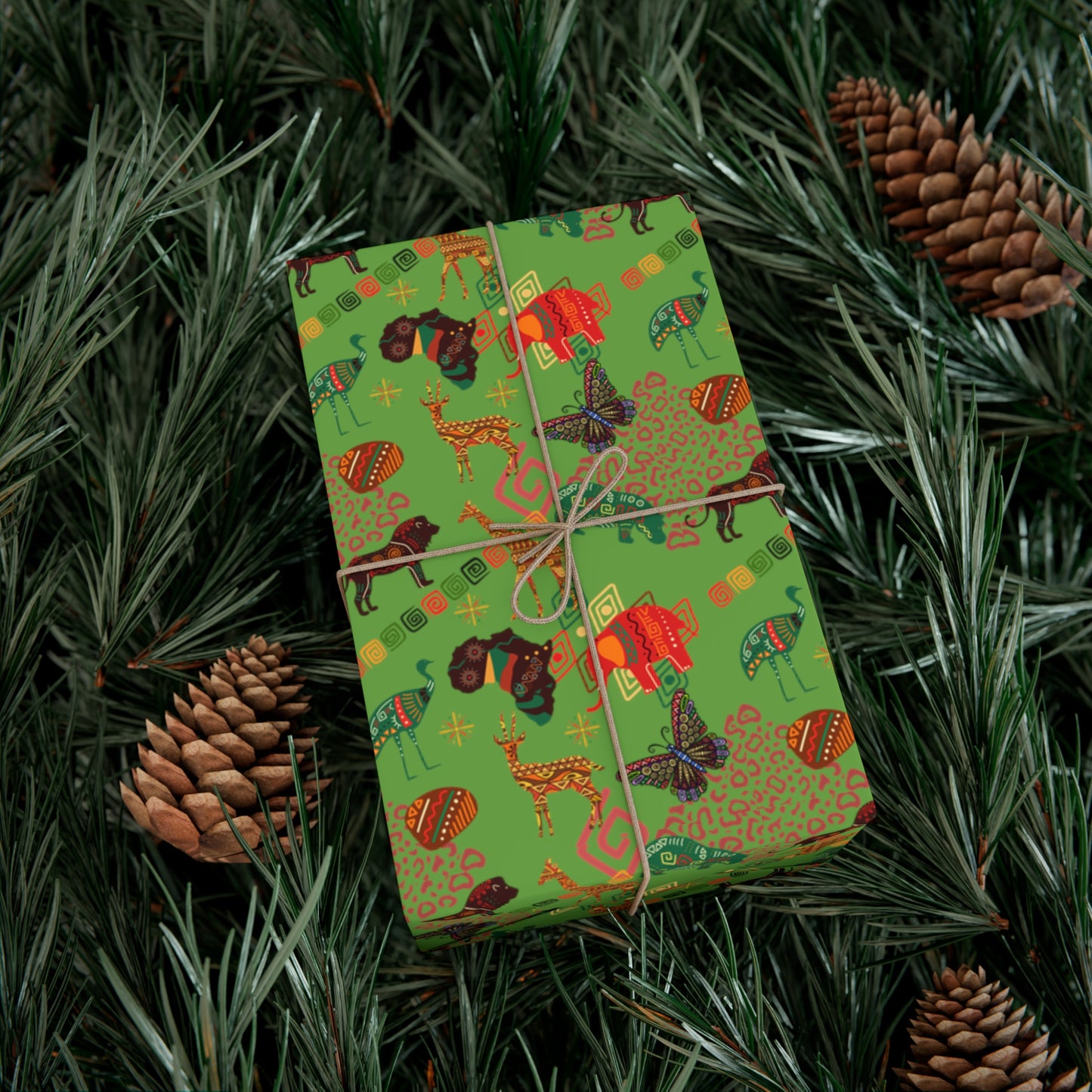 Savannah Safari (Grassland) Gift Wrap Papers