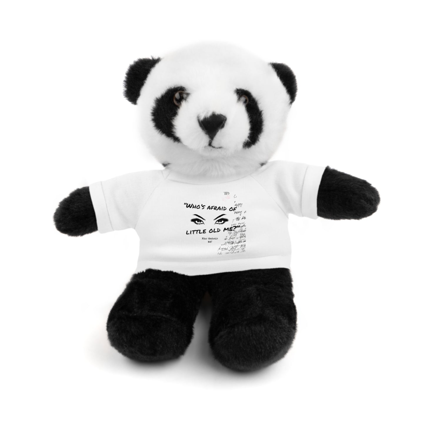 TTPD Inspired | Who’s Afraid / Little Old Me? | Plush Toy with T-Shirt (5 Colors, 6 Animals)