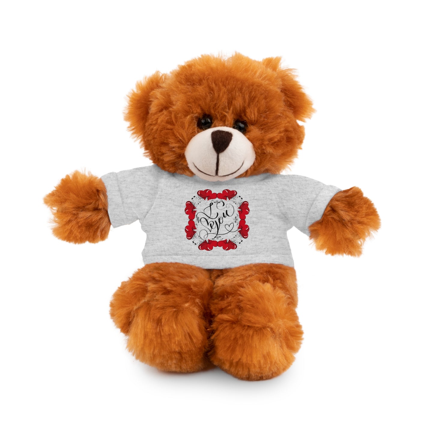 Simply, I Live You | Plush Toy with T-Shirt (10 Colors, 6 Animals)