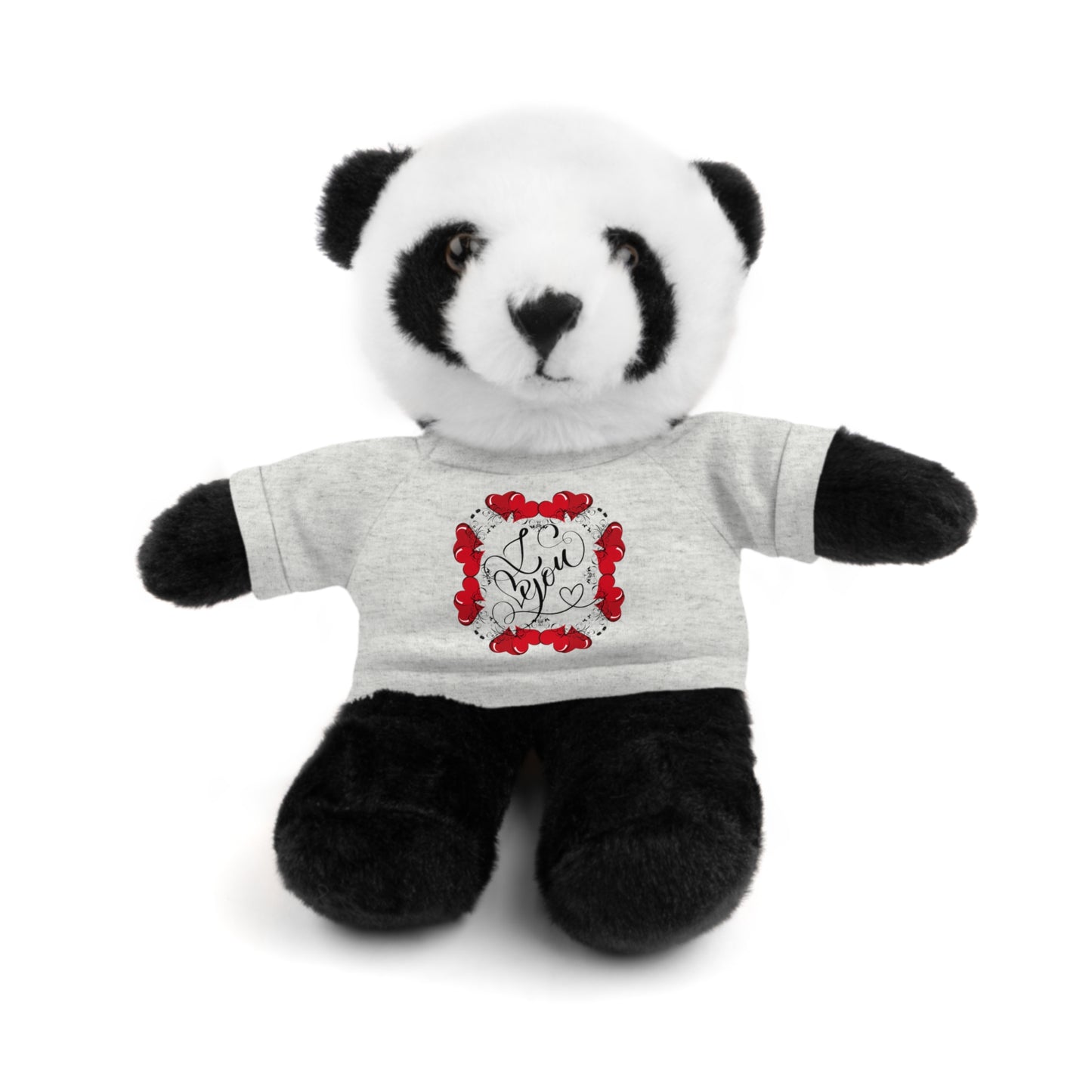 Simply, I Live You | Plush Toy with T-Shirt (10 Colors, 6 Animals)