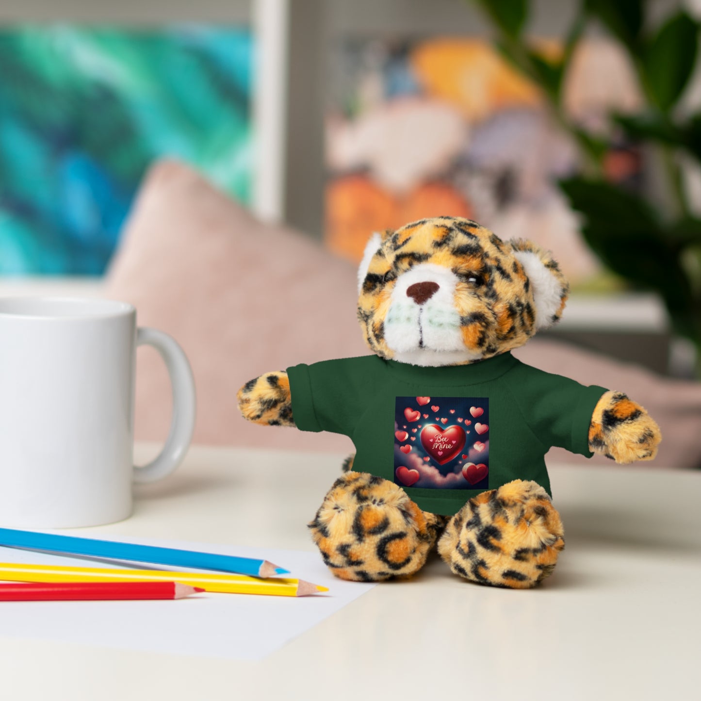 Sweetheart | Plush Toy with T-Shirt (10 Colors, 6 Animals)