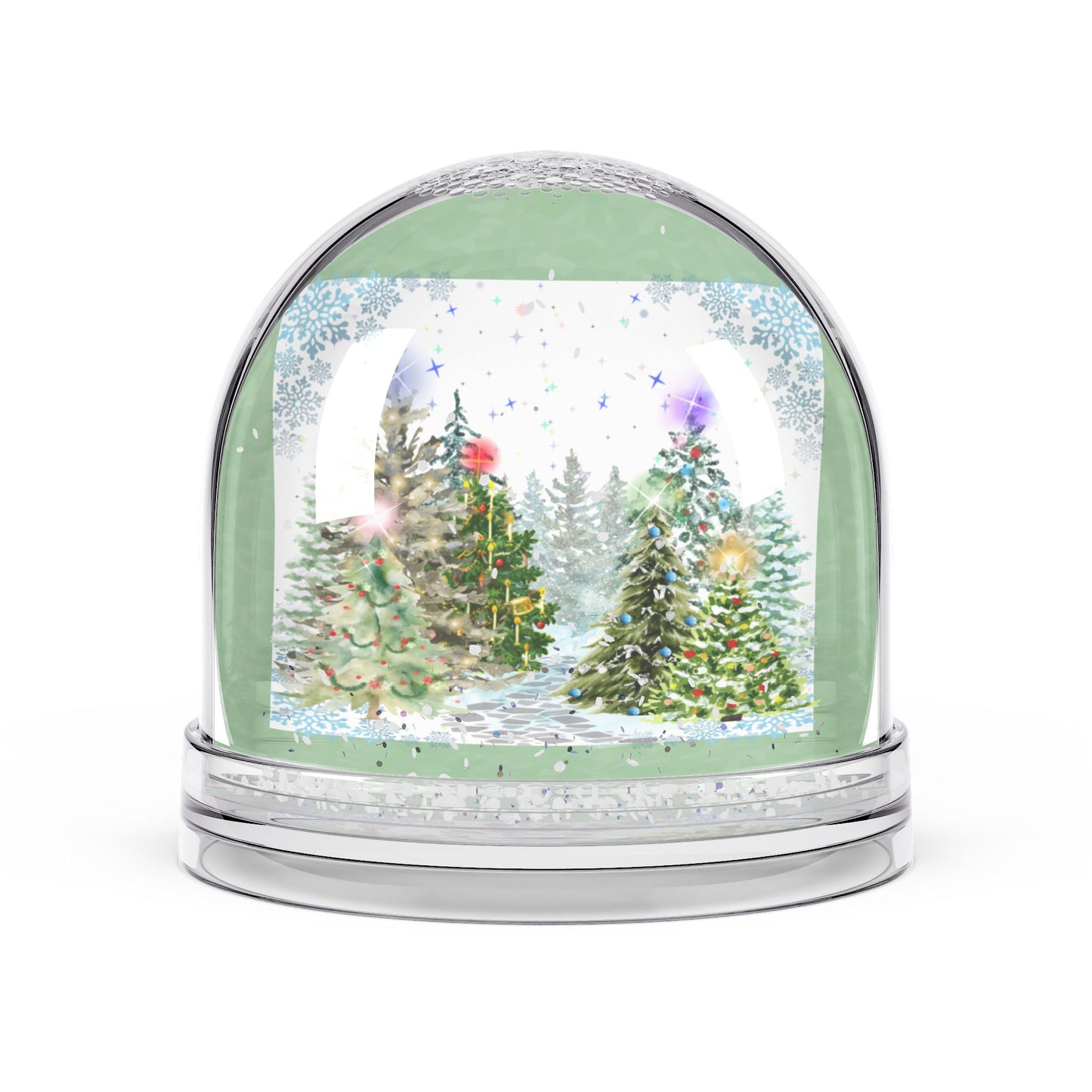 Snow Globe | Christmas Tree Forest | Holiday Decor