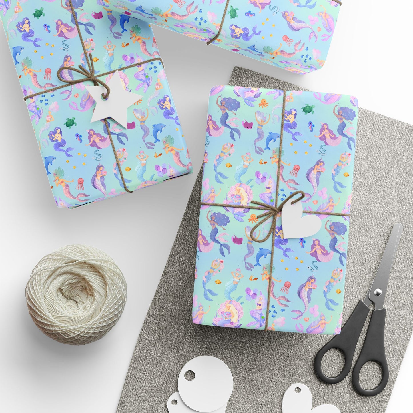 Mermaid Gift Party Wrapping Paper — Gift Wrap
