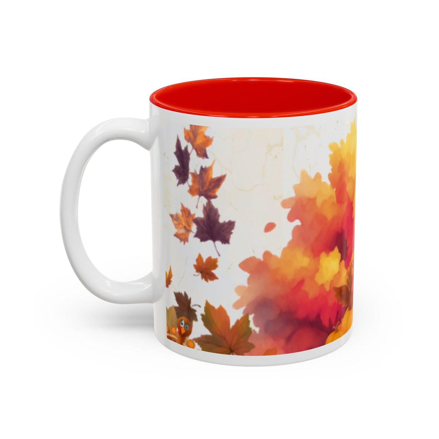Autumn Fields Two-Tone Accent Mug (11oz, 15oz)