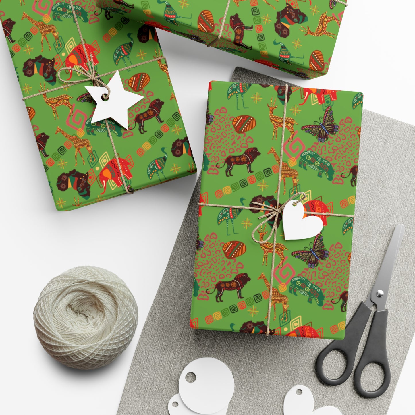 Savannah Safari (Grassland) Gift Wrap Papers