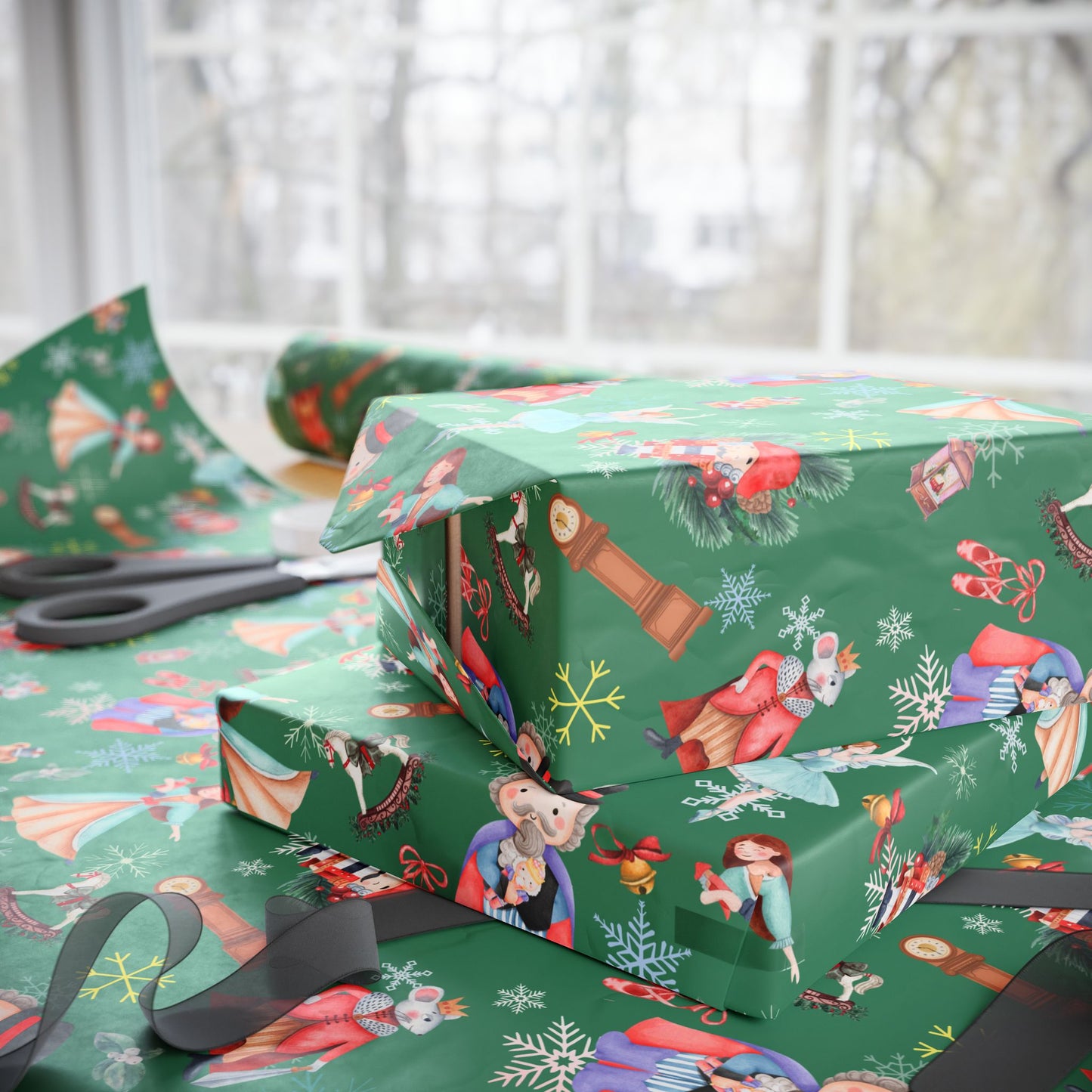 Nutcracker Wrapping Paper | Inspired by the Story and Ballet