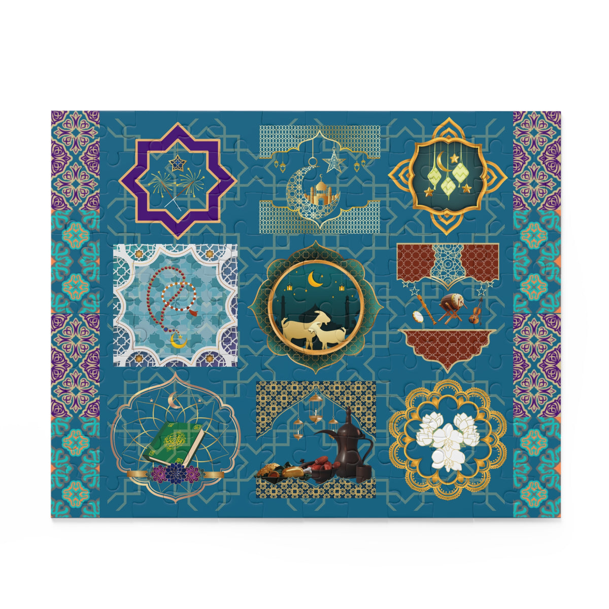 Mosaic Beauty Puzzle (120, 252, 500-Piece)