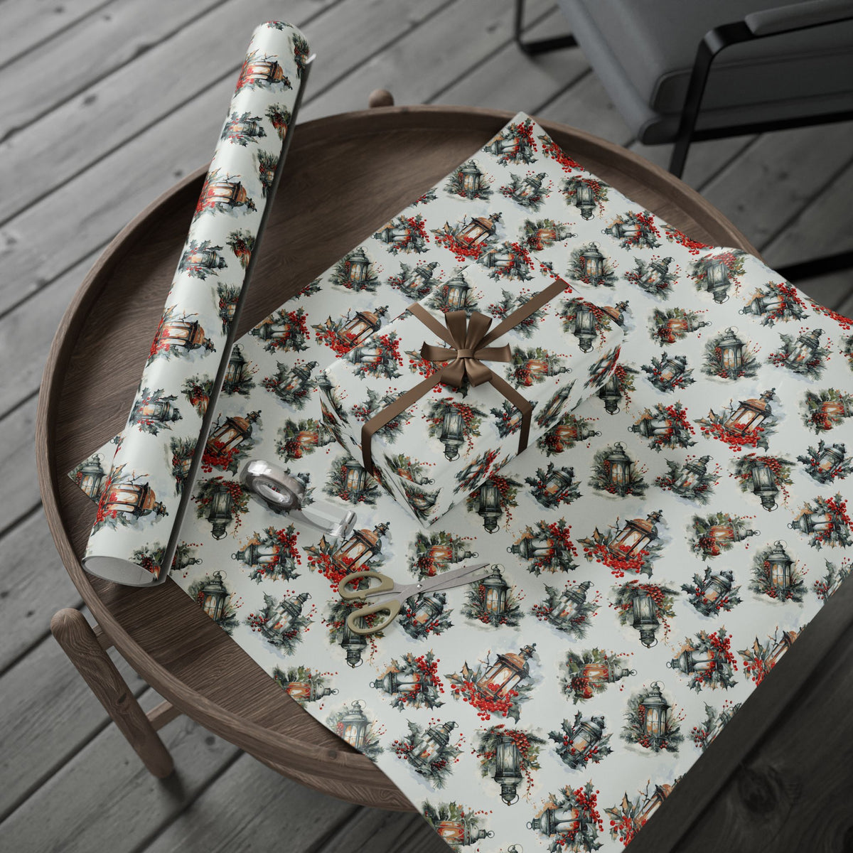 Charming Lights Gift Wrap | Lights of the Season | Christmas Wrapping Paper
