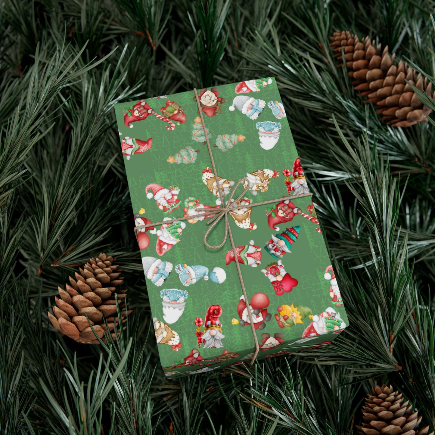 Gnome - mas Eve Wrapping Paper