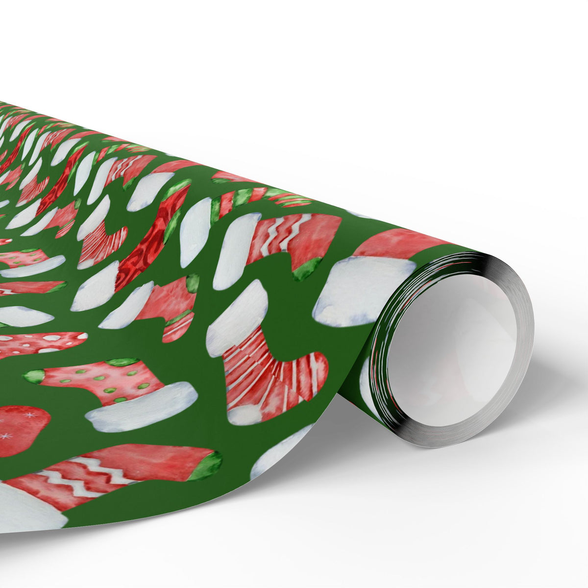 Stockings and Cheer | Holiday Patterns Wrapping Paper