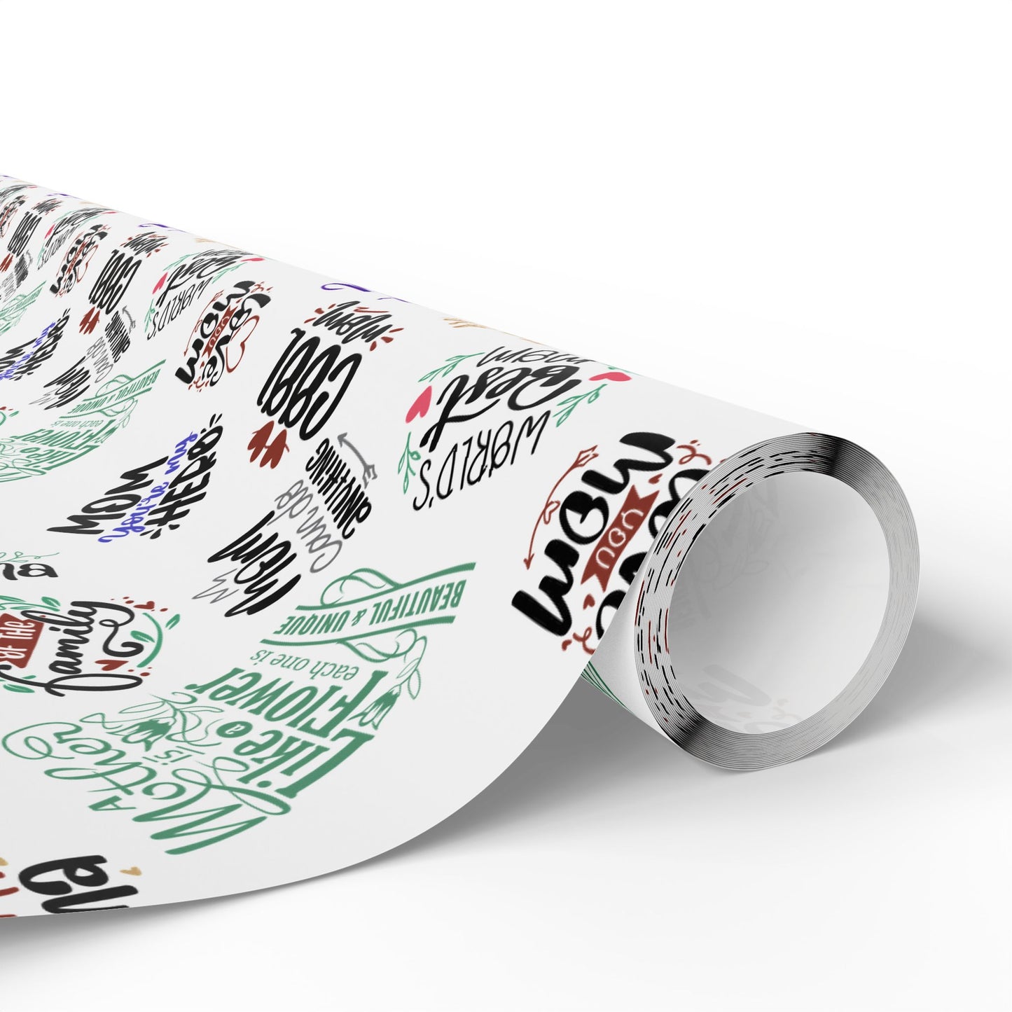 Moms are the … | Love My Mom Wrapping Papers