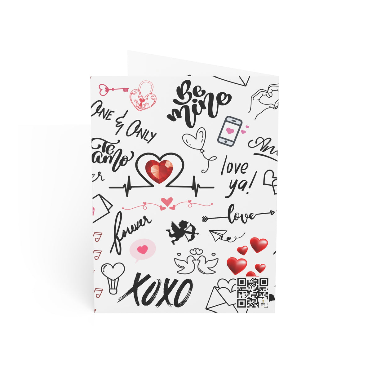 Love Language Greeting Cards — Notes from the Heart (1, 10 pcs)
