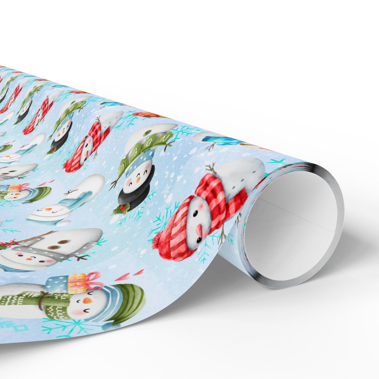 Snowmen at Play | Wrapping Papers