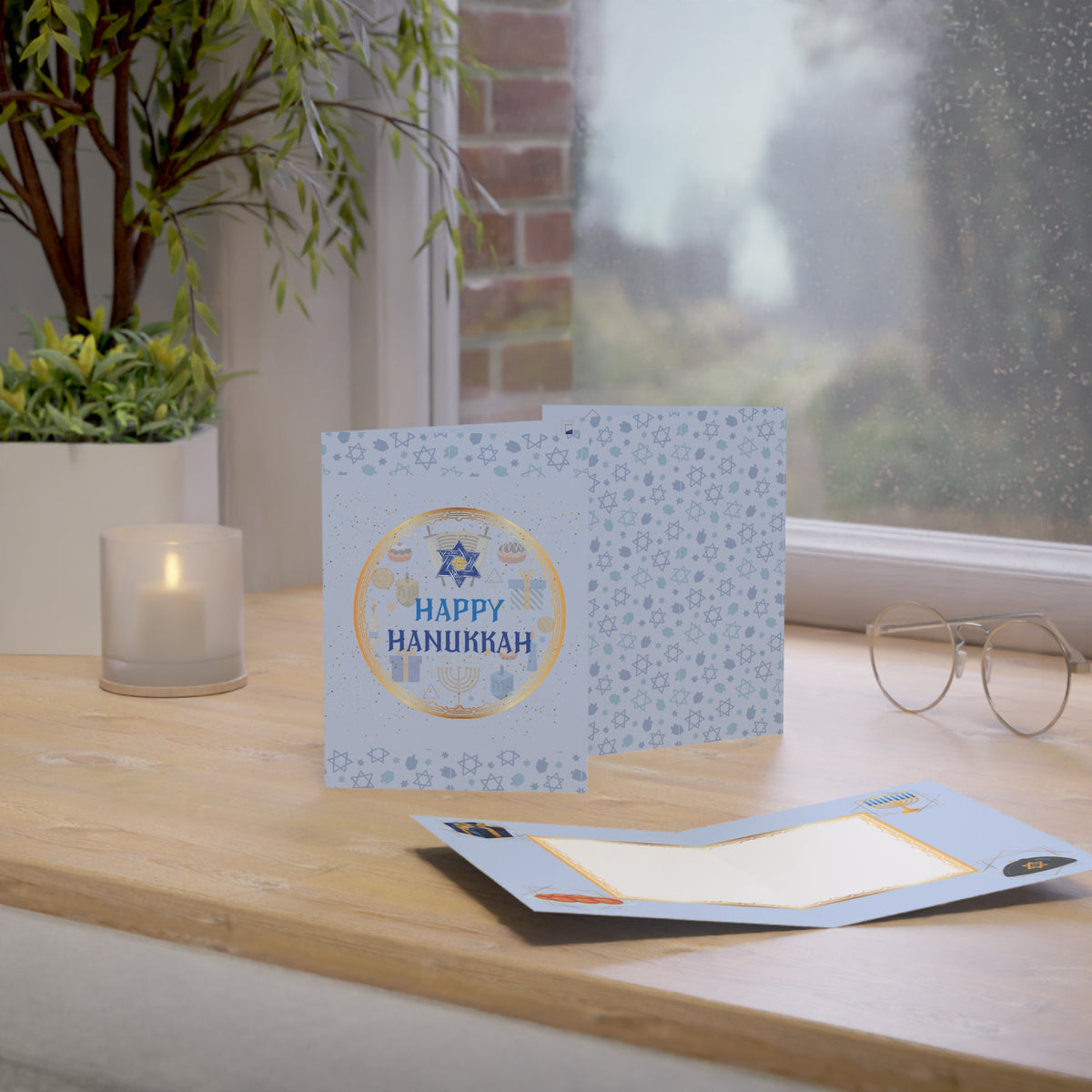 Happy Hanukkah | Personalized Greeting Cards