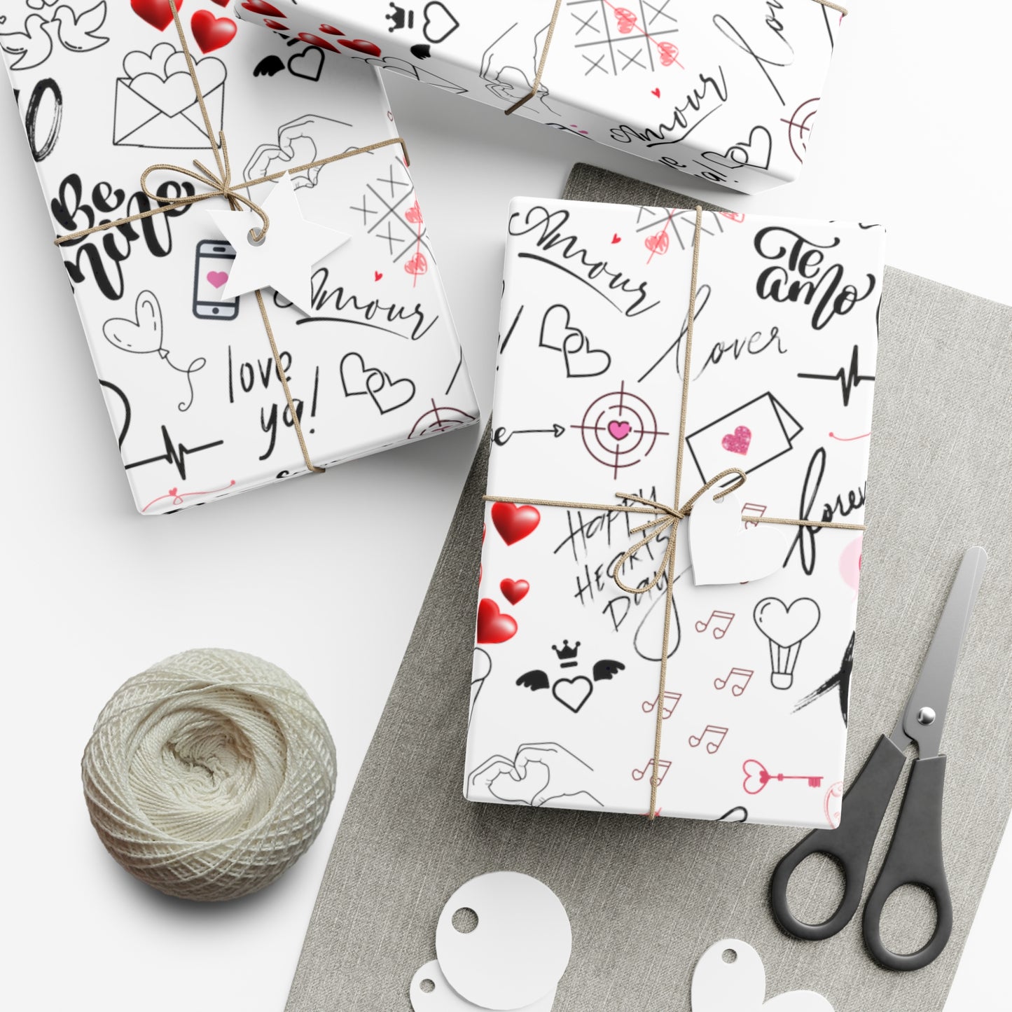 Love Language Gift Wrap Papers