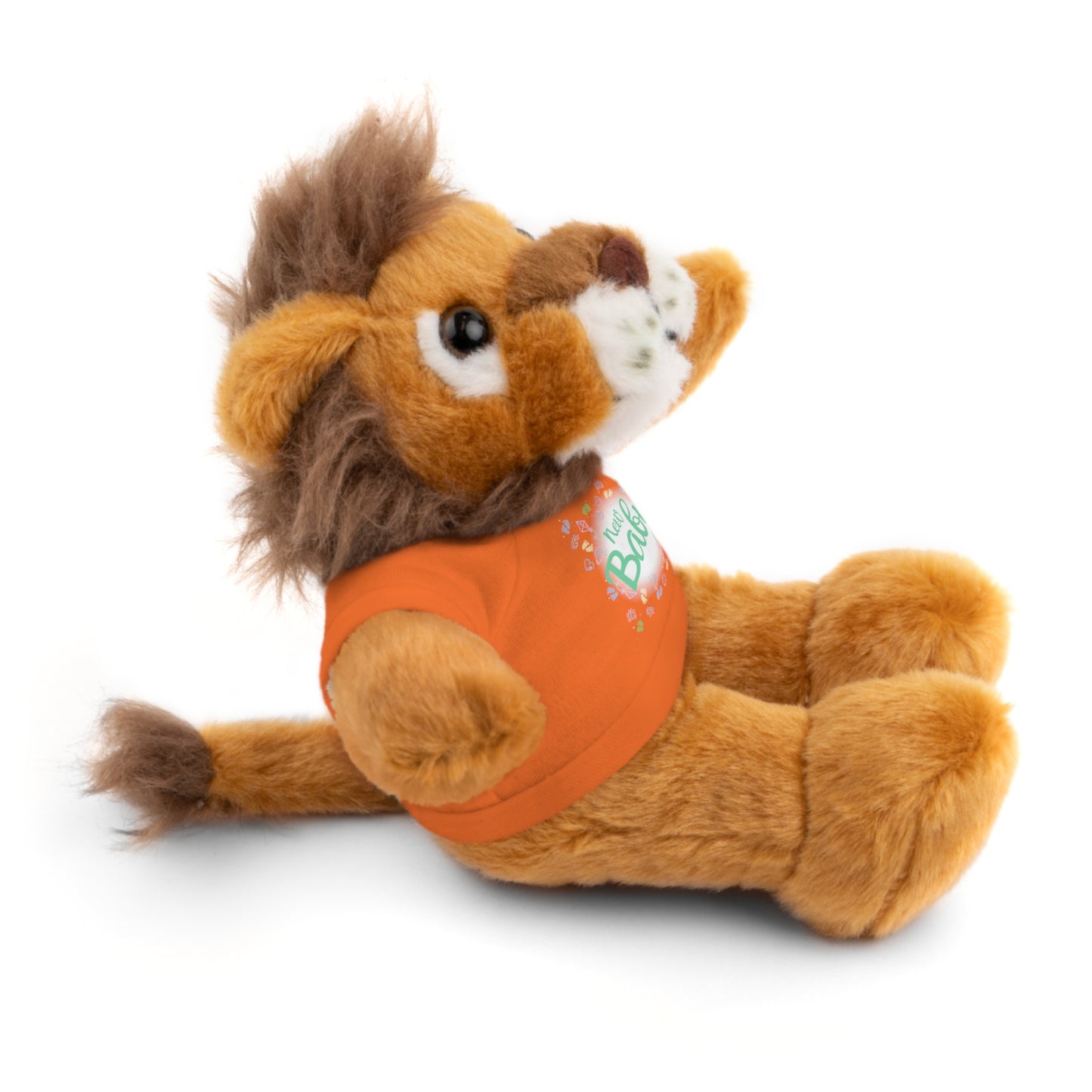 New Baby | Plush Toy with T-Shirt (10 Colors, 6 Animals)