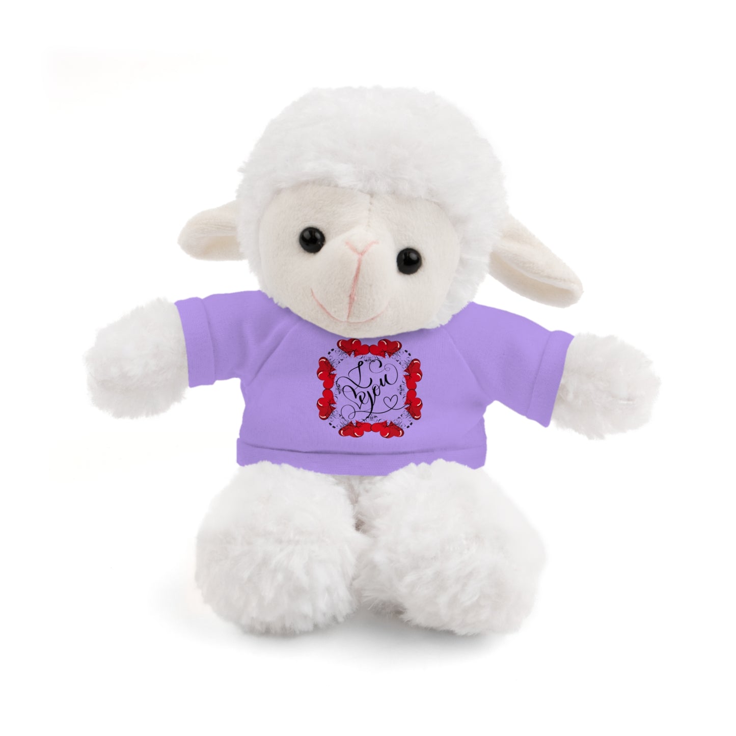 Simply, I Live You | Plush Toy with T-Shirt (10 Colors, 6 Animals)