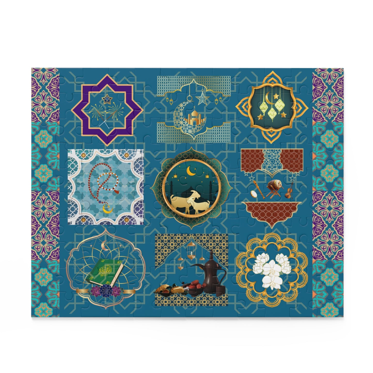 Mosaic Beauty | Muslim Inspired Puzzle (120, 252, 500-Piece)