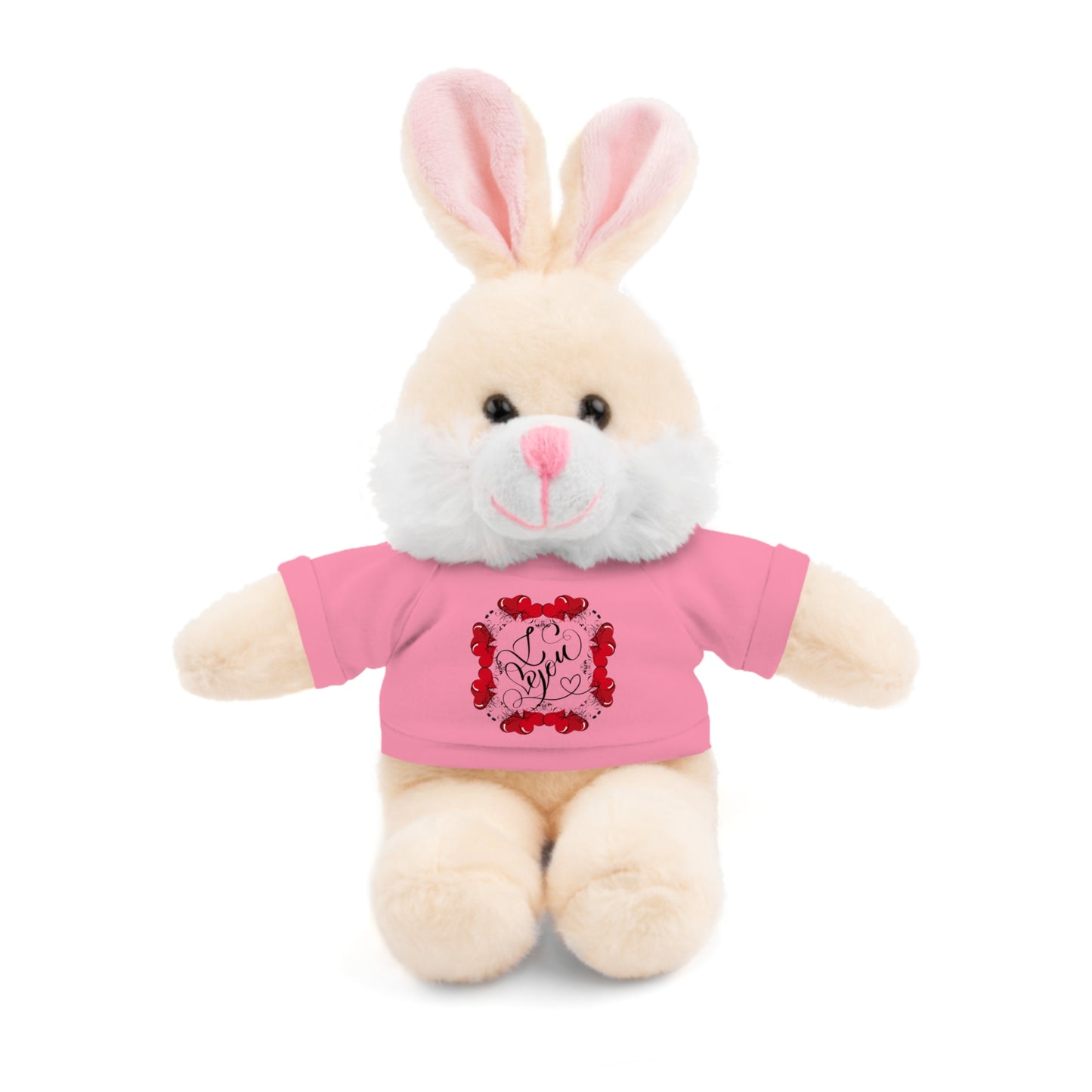 Simply, I Live You | Plush Toy with T-Shirt (10 Colors, 6 Animals)