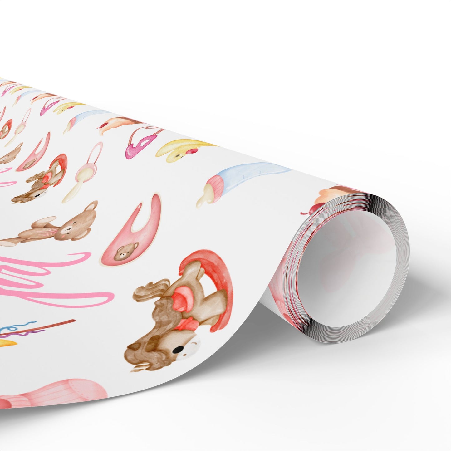 New Baby Wrapping Paper — "It’s a Girl" | Baby Shower Gift Wrap