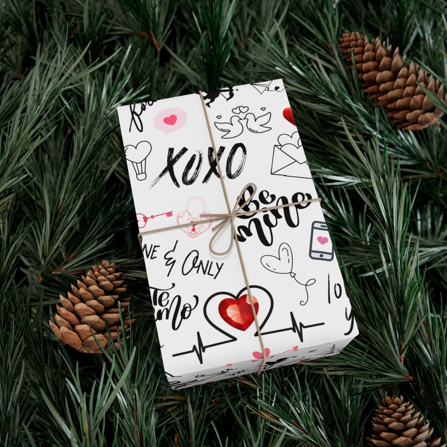 Love Language Gift Wrap Papers