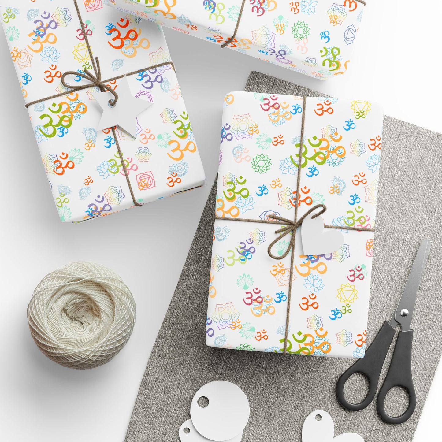 Wrapping Papers | Om Gift Wrap Papers, calm love and joy, perfect for any occasion
