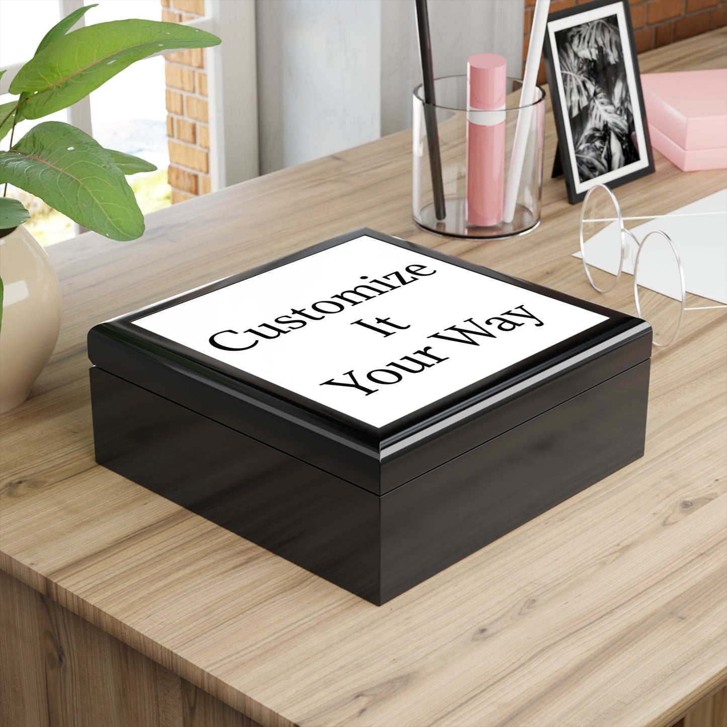 Customizable Jewelry Box – Personalized 'Customize It Your Way' Keepsake Box
