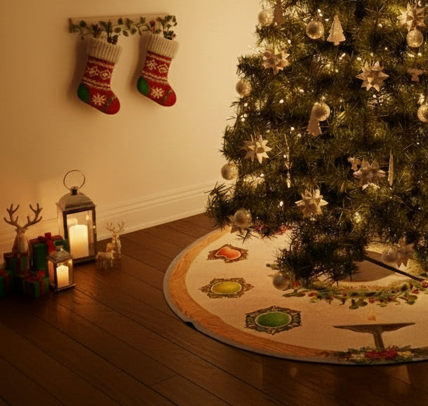 Flaming Chalice | Chalica / UU Inspired | Tree Skirts