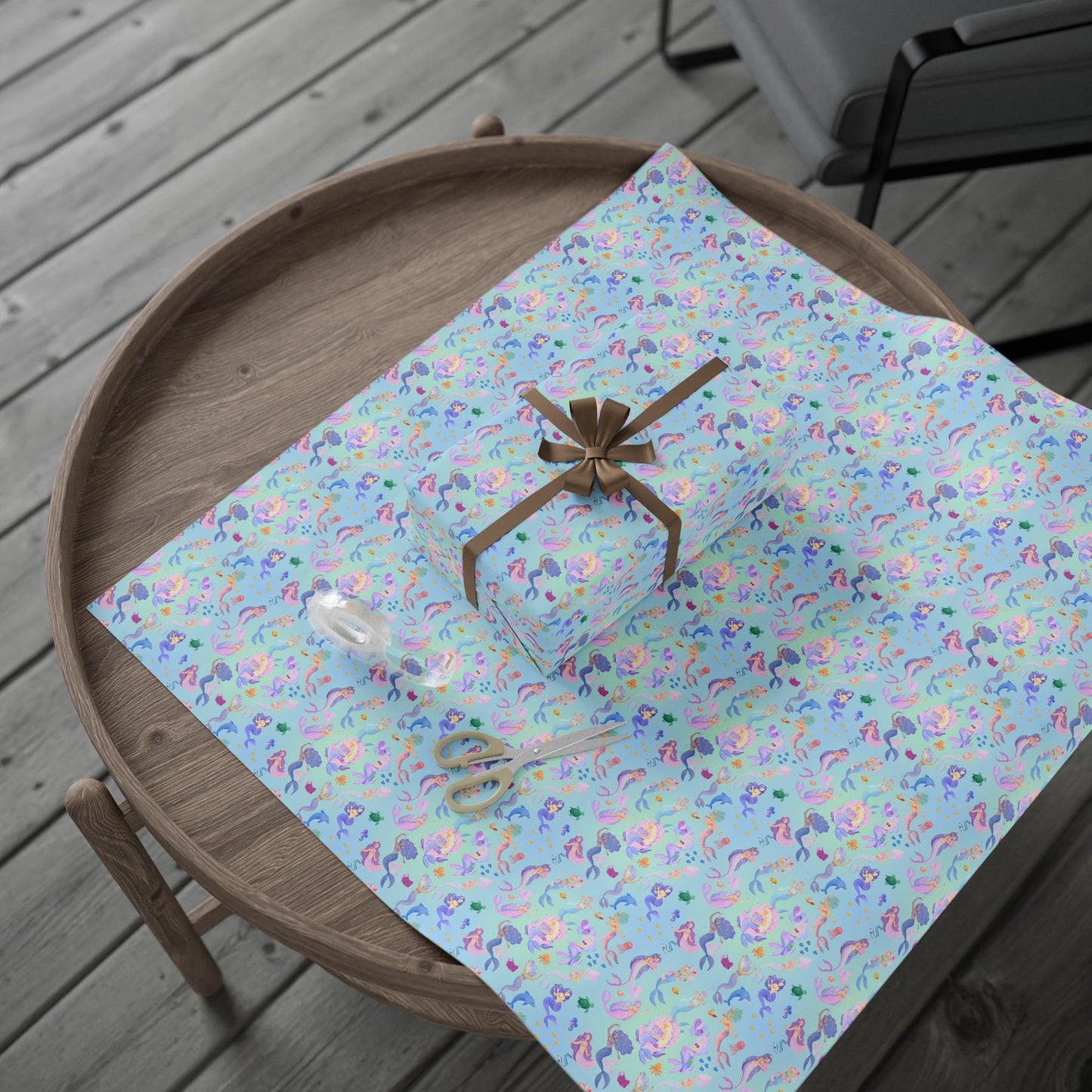 Mermaid Gift Party Wrapping Paper — Gift Wrap