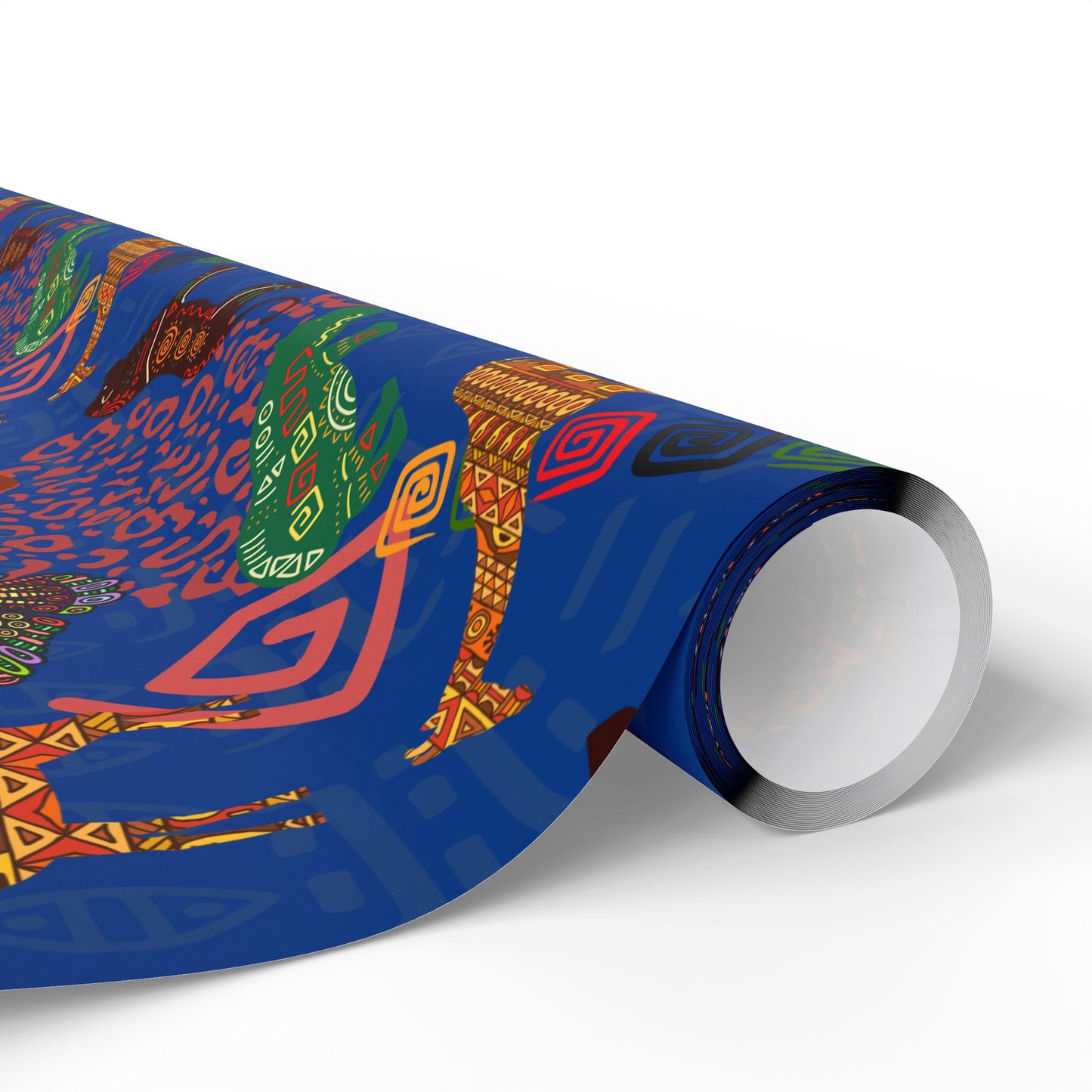 Wrapping Papers - Savannah Safari (Night Waters) Gift Wrap Papers Animals and Africa Prints Gift Wrap