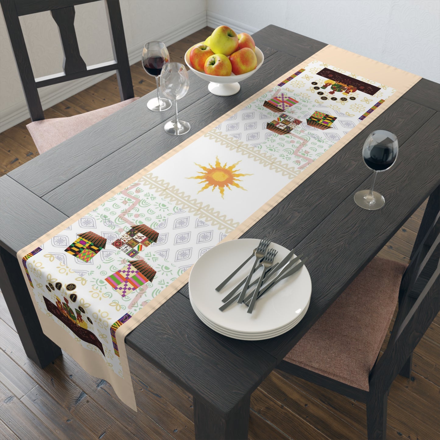 Village Feast | Table Runner (Cotton, Poly)