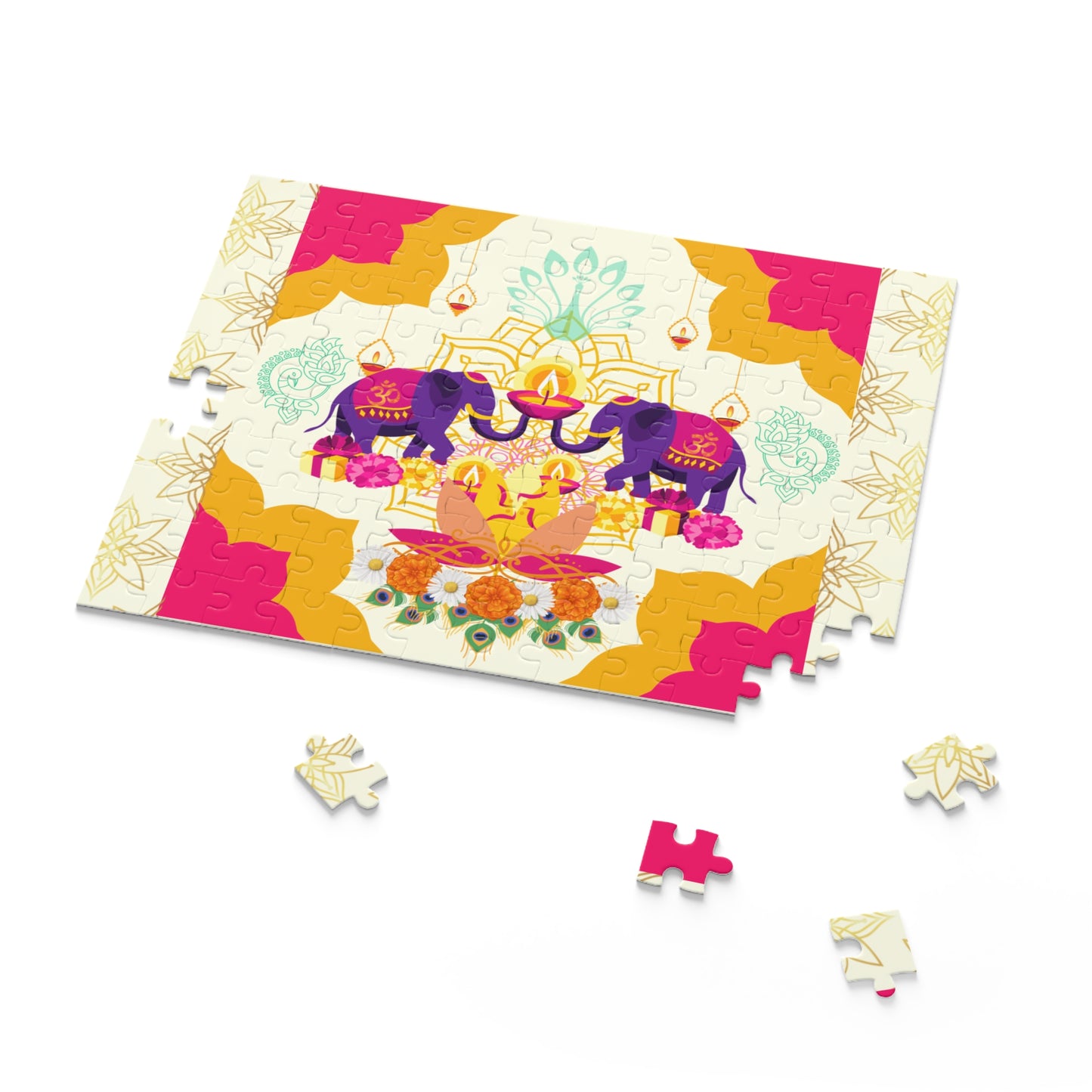 Diwali Lights | Hindu Inspired Puzzle (120, 252, 500-Piece)